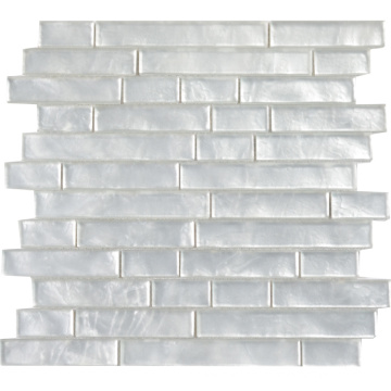 Home Application Country Cottage Subway Pure White Glass Tile